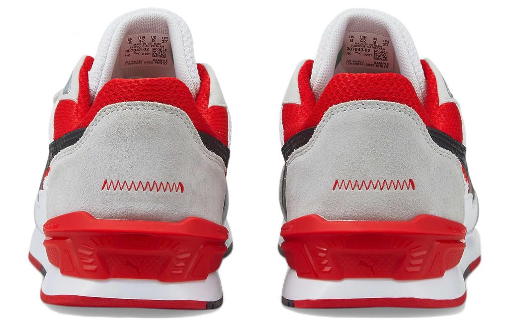 Men's Sneakers Scuderia Ferrari x Puma Low Racer 'White Black Rosso Corsa'