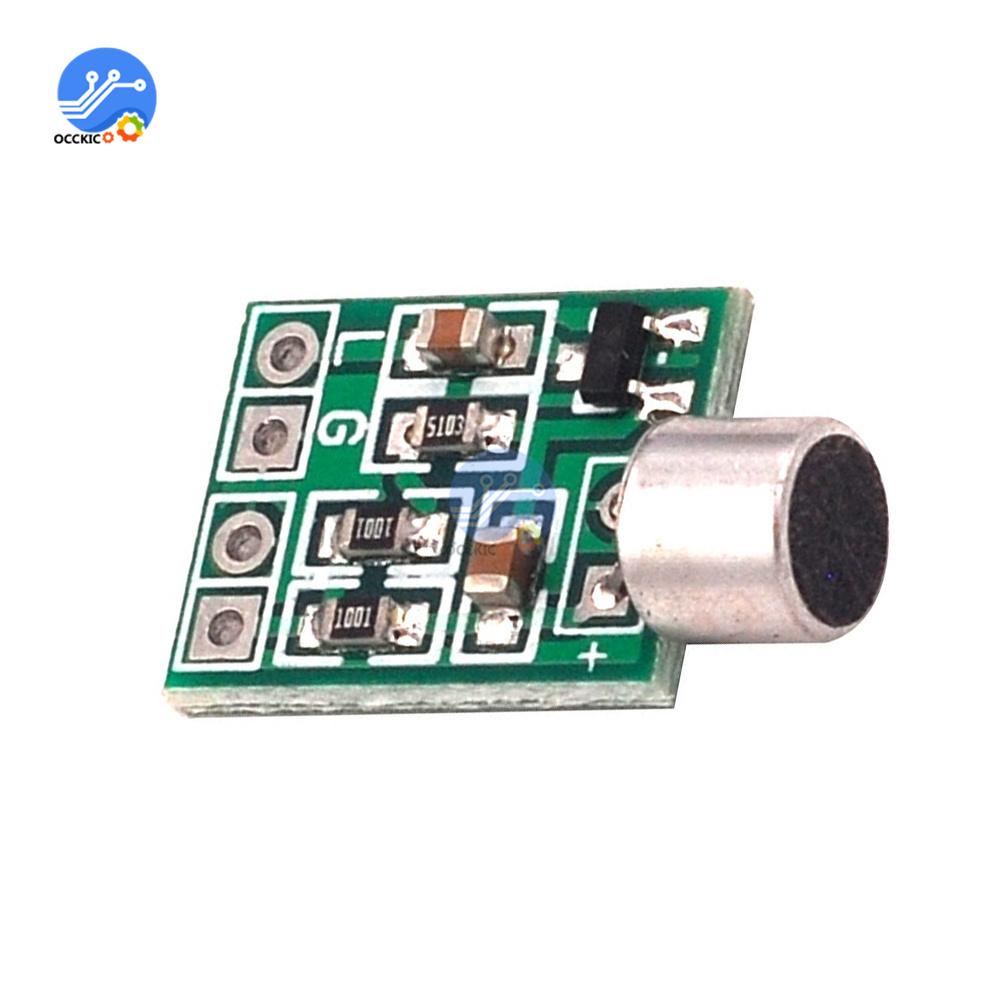 1/2/3/5/10pcs Mini Microphone Audio Amplifier Module Speaker Circuit Board DC 2.5-9V 14x12mm Mic Accessories
