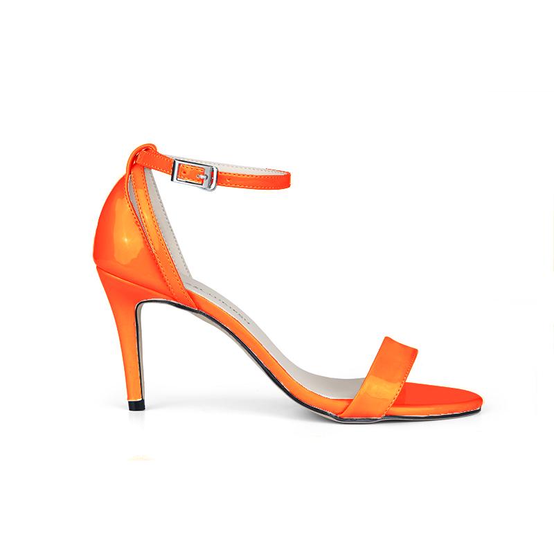 Ženy Sexy Otevřená špička Kotníkové Pásky Vysoké podpatky Sandály Boty Jehlové podpatky Sandály Párty lodičky