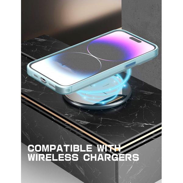 For iPhone 15 14 13 12 11 Pro Plus Max Case 360 Ring Stand Magnetic Magsafe Cover Matte Soft Clear Shell Antifall NonSlip Fundas