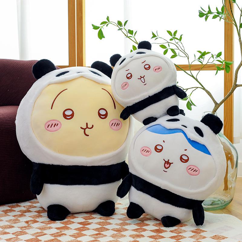Panda Serie Usagi & Chiikawa Hachi Plüschtier Kissenpuppe