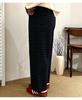 Plus Size Women's High-Waisted Retro Plaid Wide-Leg Cropped Pants NK1287