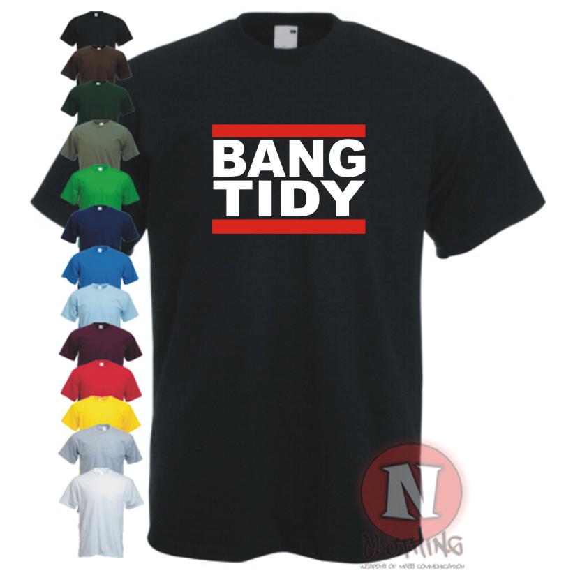 T-Shirt Bang Tidy Keith Lemon Celebrity Juice Enterrement De Vie De Garçon Drôle