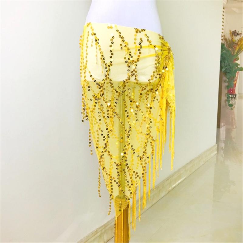Belly Dance Fringe Belt Premium Woven Fabric Performances Accessory For Dynamic Movement And Costume Styling