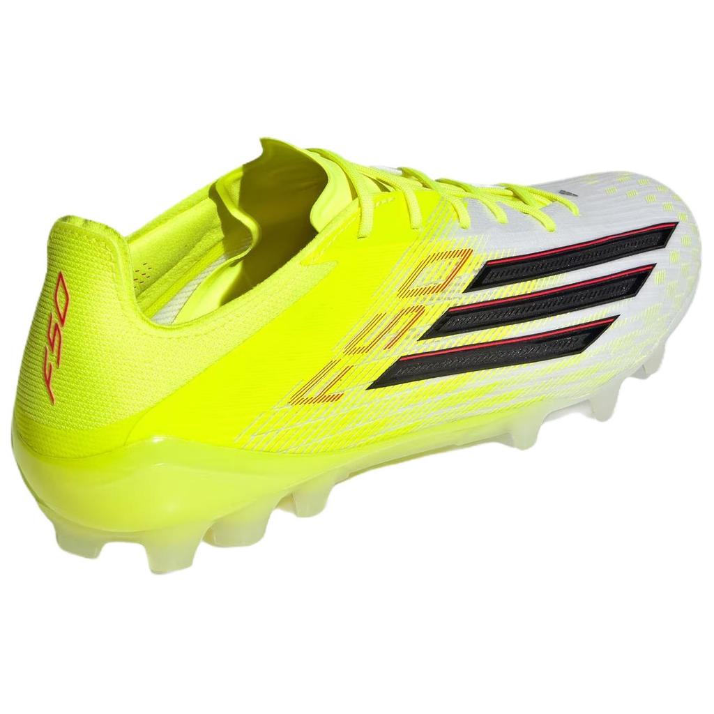 Adidas F50 Elite 2G 3G Comfortable AG (Rubber Short Studs) Artificial Grass Fabric Soccer Shoes Unisex Soccer Shoes Fluorescent-Yellow JQ1468