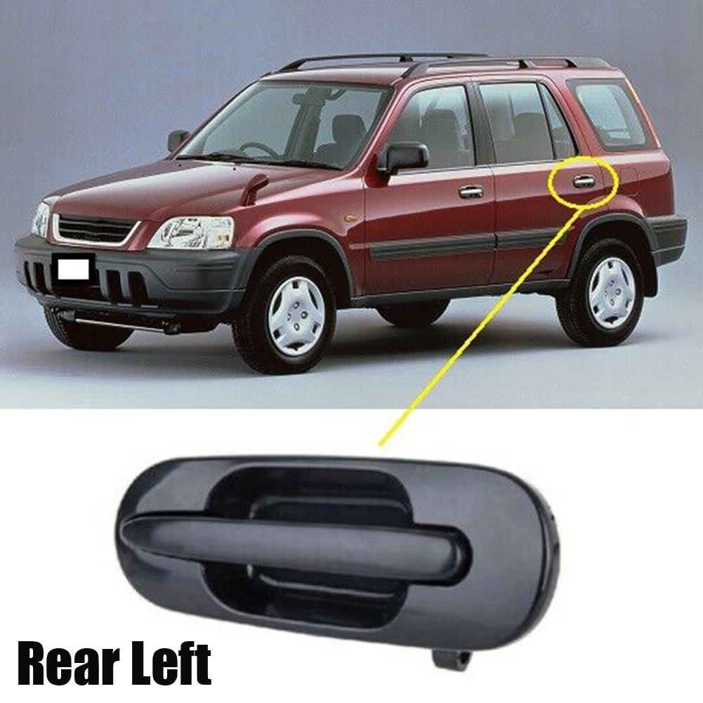 Części samochodowe Zewnętrzna klamka drzwi Części zewnętrzne Plastikowe zamienniki 1 szt. Czarny do Hondy Do CRV 97-01 Nowe Przydatne