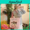 Crayon Shinchan Nylon Tote Bag With Letter Design For Daily Use