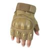 Outdoor Tactical Gloves Half Finger Men's Fitness Gloves Climbing Protective Gloves Mountaineering Anti Slip Wear Resistant Gloves