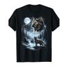Schildpadkat Huilend naar de Maan 90s Retro T-shirt