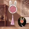 Woven DIY Bamboo Lantern Battery Powered Cartoon Animal Lamp Woven Rabbit Light  School Craft