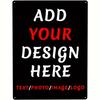 Customizable Personalized Tin Sign 8x12 Inch Metal Wall Art Photo Text Home Office Decor Gift