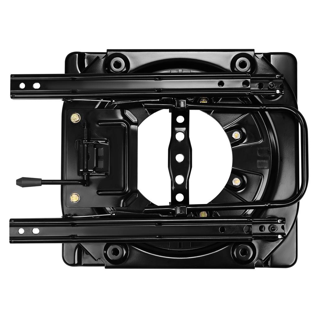 3mm Steel Plate Heavy Duty Seat Swivel Base 360 Degree Rotatable Rotating Seat Base W/ Slider for RV Van Camper Boat Truck & Bus