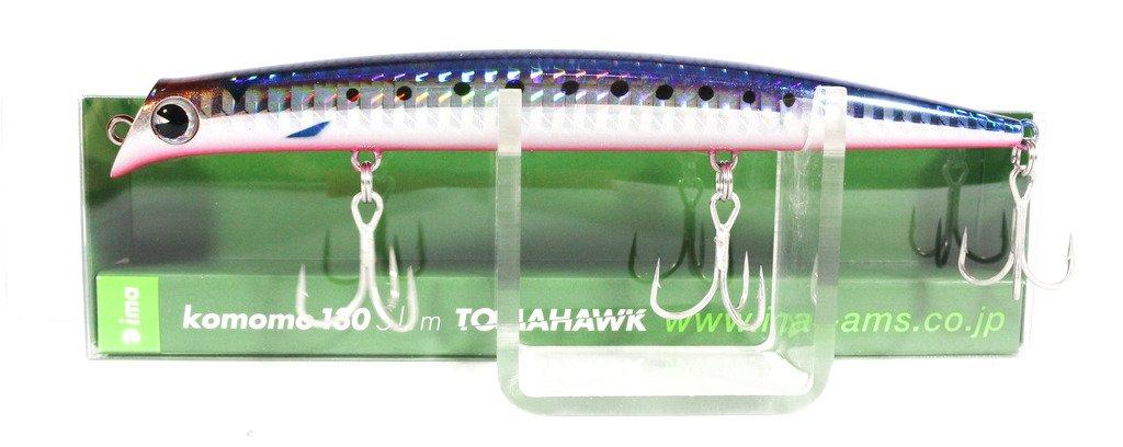 

Ams Design Minnow Komomo Slim Tomahawk 130mm Mako Iwashi 242824 Lure (ima) 13.5g #KS130T-006