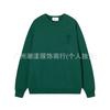 Unisex Embroidered Heart Hoodie Sweatshirt Casual Loose Fit Cotton Pullover Winter