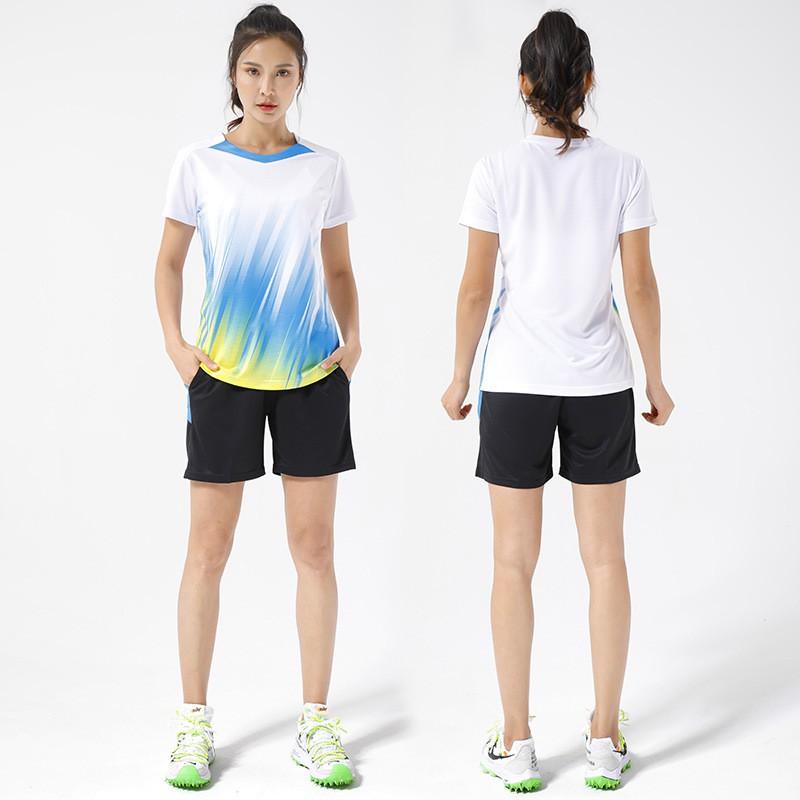 Unisex Volleyball Sport Set Short Sleeve Training Jersey Indoor Court Games Athletic Wear