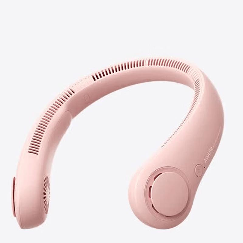 Jisulife Bladeless Neck Fan розовый