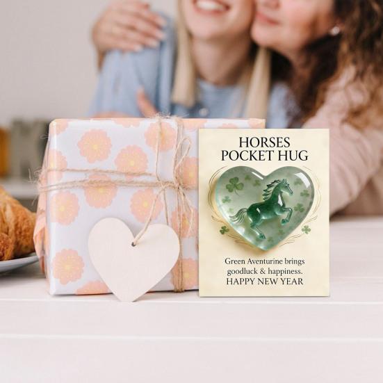 Şanslı Sahte Kristal At Heykeli Silüeti Güç Sembolü Yeni Başlangıçlar Şeffaf At Figürü Şans Hediyesi