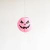 Color-Blocked Pumpkin Paper Lantern Foldable Round Paper Lanterns Hanging Lamp Ball  Bar Decoration
