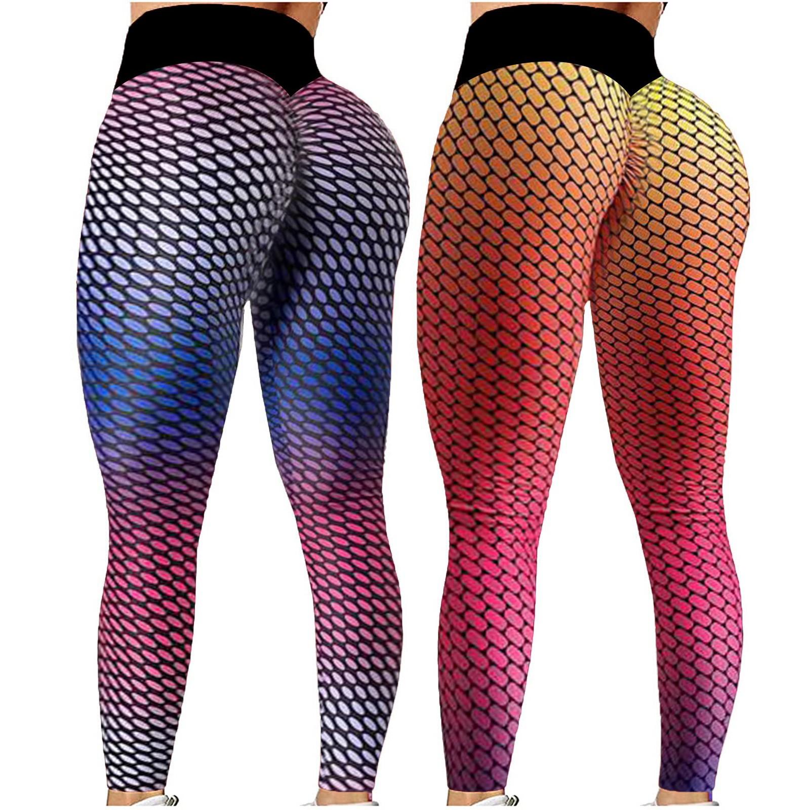 

Lift Hip Hip Polka Dot Yoga Pants Absorbent And Breathable Tight Exercise Pants S синій