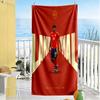 Lamine Yamal Lamina Final Football Artwork Beach Towel Soft Durable Quick-Dry Comfortable Lightweight Suitable for Swimming, Gym, Camping, Yoga Vacati