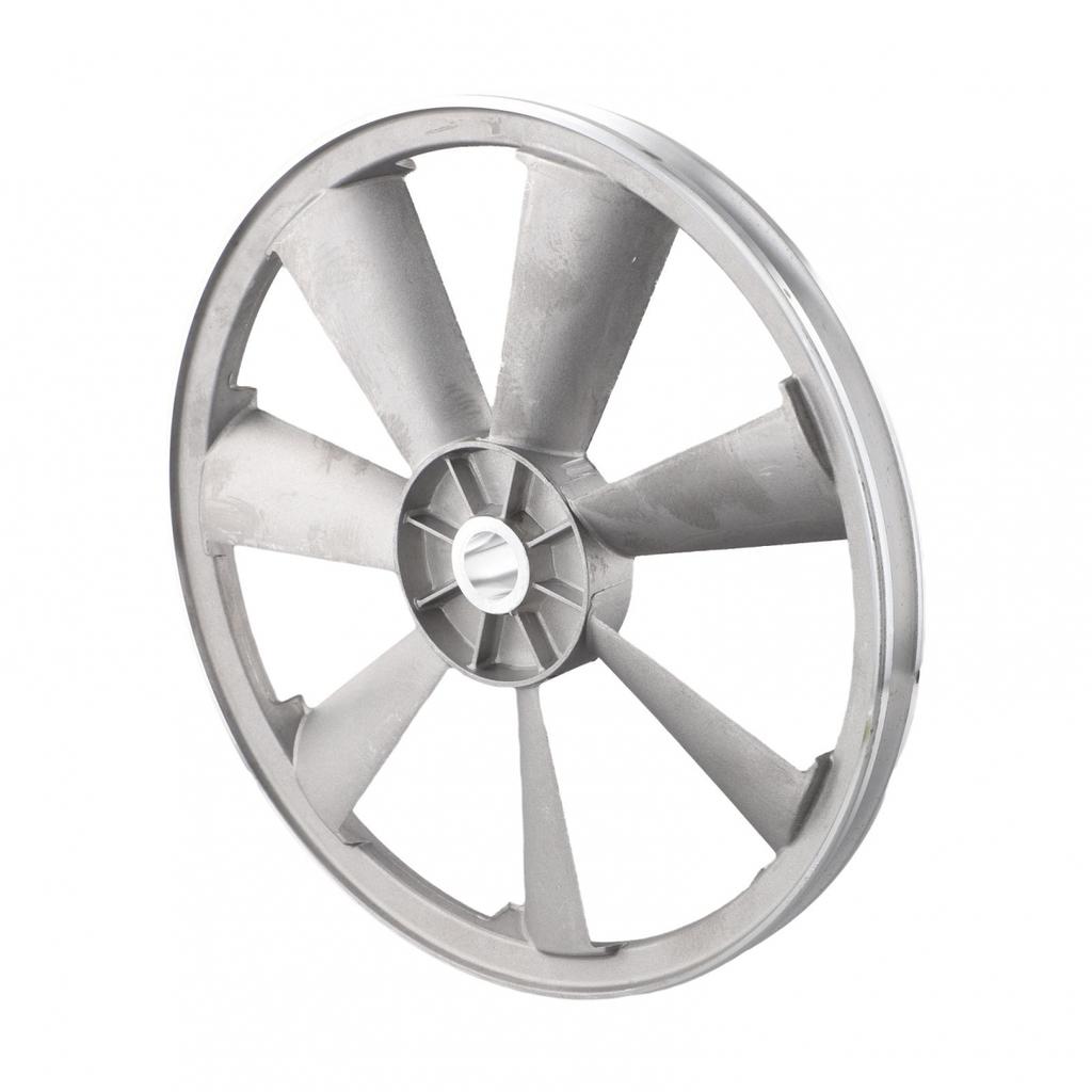 Cap de mașină eficient cu curea pentru compresor de aer, Volant cu design cu roată triunghiulară