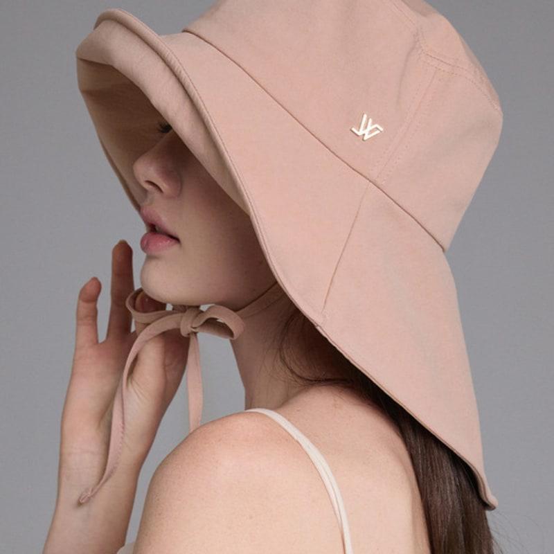 WHITE SANDS Powder Cotton Unbalanced Floppy Hat Christie (7 colors)