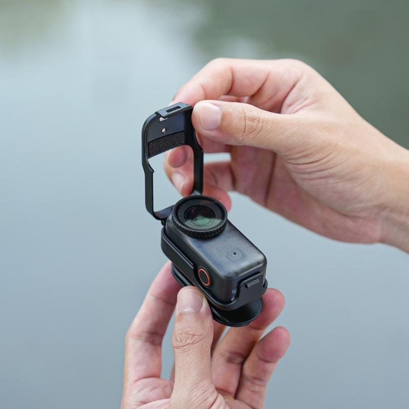 Durability ABS Hat Clip Mount With Front Back Flip 360°Rotations For OsmoNano Camera First Person POV Video Shoot