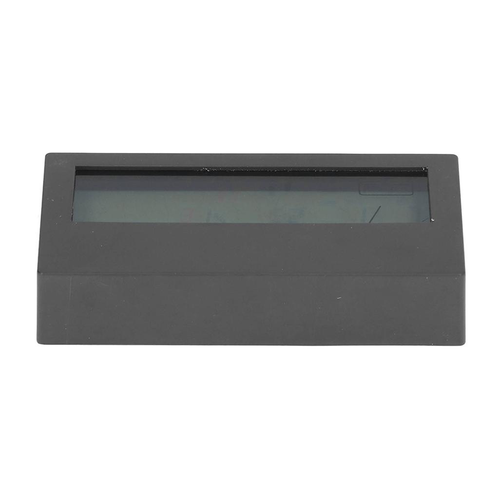 LCD Alarm Clock Transparent Multifunctional Large Screen Display Battery Powered Digital Alarm
