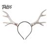 Used Retro Hirschgeweih Haarband Halloween Hirschgeweih Stirnband, Realistisches Wald Cosplay Kostüm, Gothic Foto Requisite Stil Elastisches Haarband,