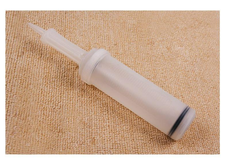 Portable Hand-Pushed Multi-Color Nozzle Inflator for Weddings прозрачный