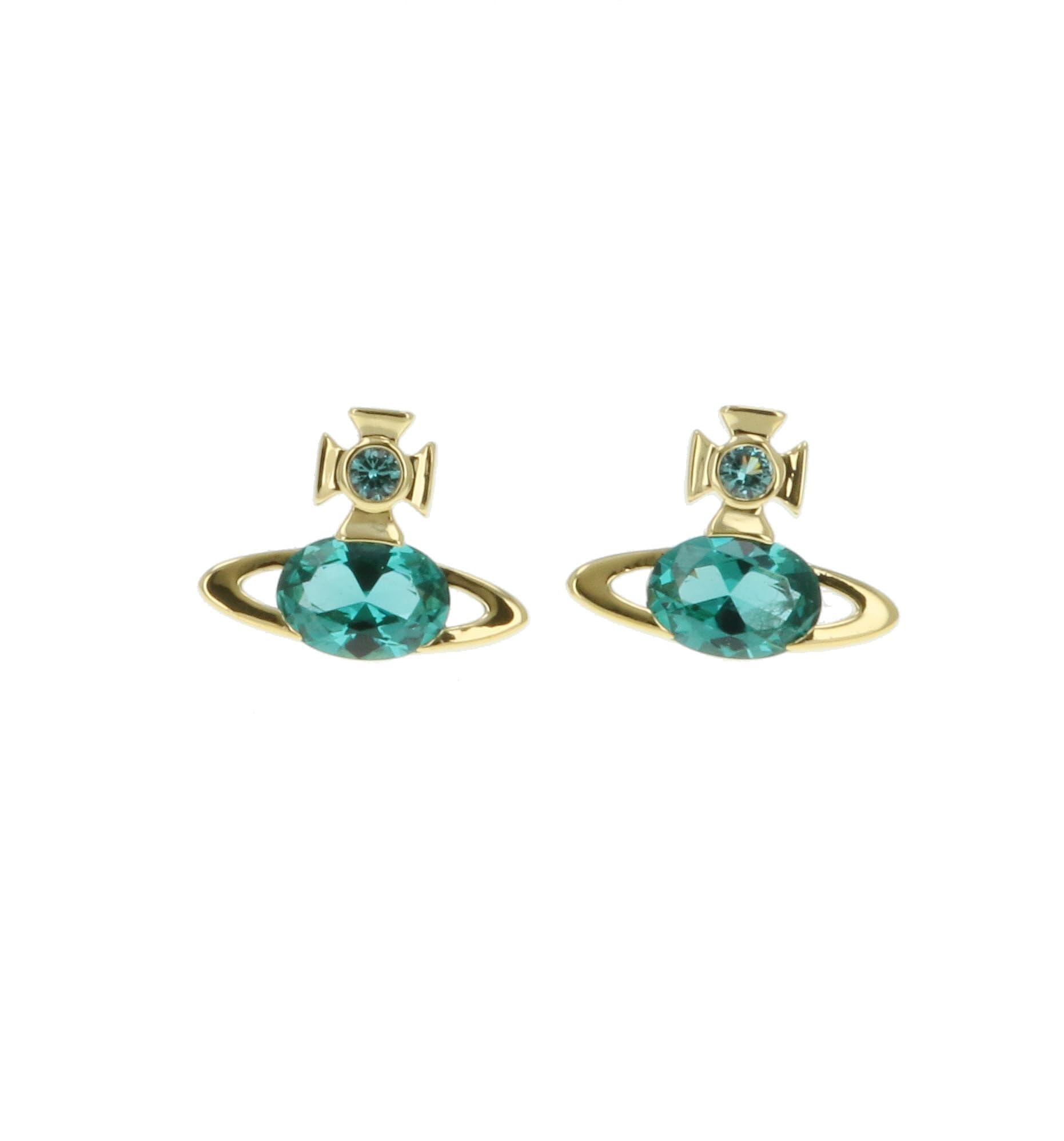 

Vivienne Westwood ALLIE Earrings Brass Women s 6201034P/02R702 [Used] золотий