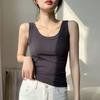 Cotton Vest Women's Summer Suspender Top Wide Shoulder Strap To Cover The Secondary Breasts To Prevent Exposure