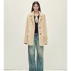 FU ZHI EN South African Merino Shearling Blazer Coat