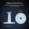 2Pcs Golf Tee with 53MM Base Height Adjustable Golf Aid Driving Range Indoor Outdoor Bendable Rubber Golf Ball Holder Golf