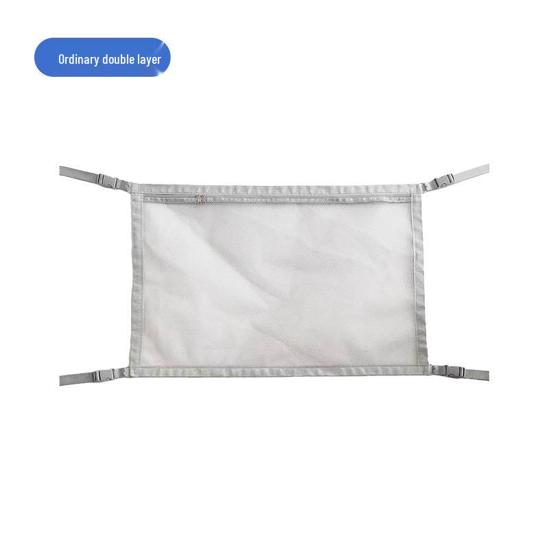 Car Roof Double-Layer Storage Mesh Organizer Bag