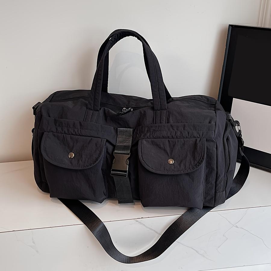 Geantă Duffel de Gimnastică și Călătorie de Mare Capacitate cu Separare Uscat/Umed, Genți Duffel Spațioase pentru Călătorii de Weekend, Ideale pentru Călători și Pasionați de Fitness