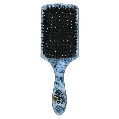 Paddle Shine Enhancer Brush with Argan Oil, Blue, 1 Brush