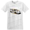 Vintage Rennwagen Grafik T-Shirt Retro Sport T-Shirt für Autoenthusiasten