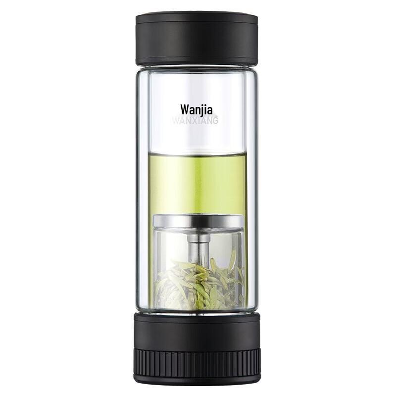 WANXIANG Tea Separation Glass Cup