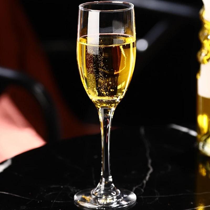 Glass Wine Glasses for Drinking Transparent Glass Cups Wineglass Drinkware Goblet Cup Champagne Pretty Aesthetic Kitchen Dining