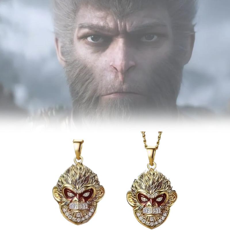 Black Myth Wukong Necklace Pendant Game Peripheral Gift Accessories Collection