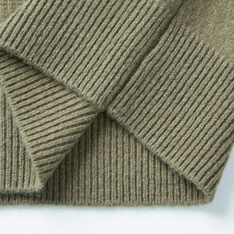 Men's 100% Pure Wool Round Neck Sweater