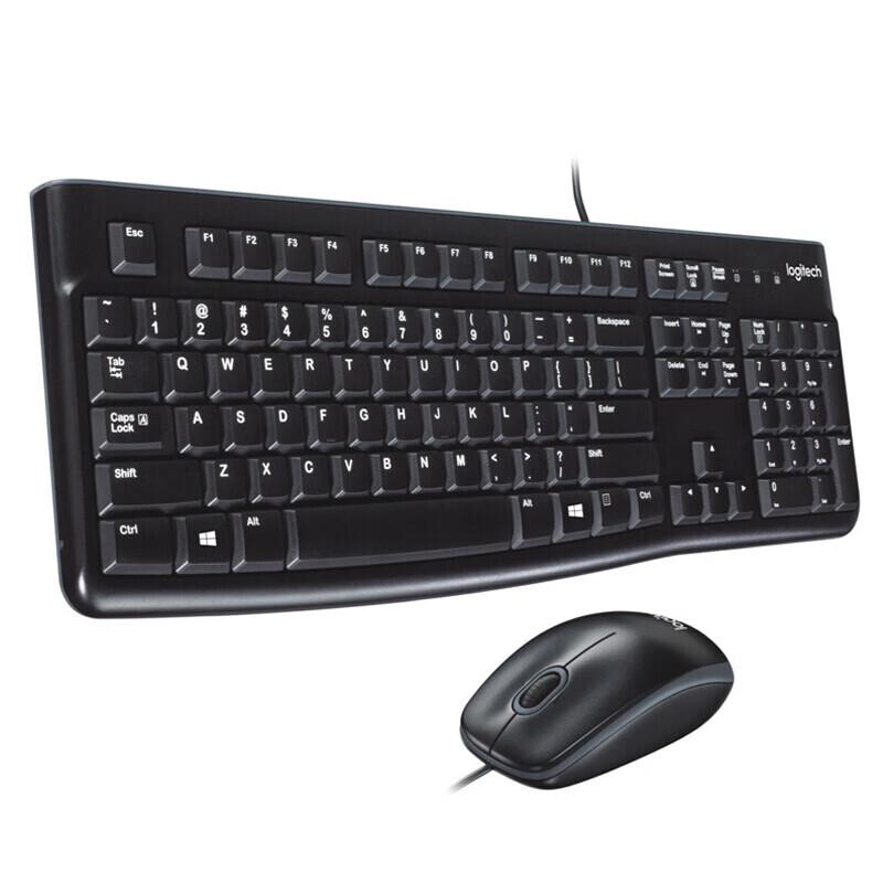 

Logitech MK120 Wired Keyboard and Mouse Combo