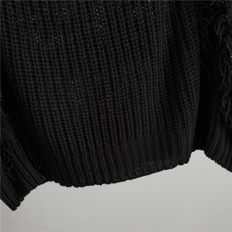 New Korean Style Solid Sweater Women Vintage Oversize Knit Jumper Female Autumn Long Sleeve O-neck Pullovers Tops