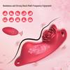 Wearable Rose Vibrator for Women - Strong Internal Vibration, Wireless Remote Control, Non-Enlarging Design.
