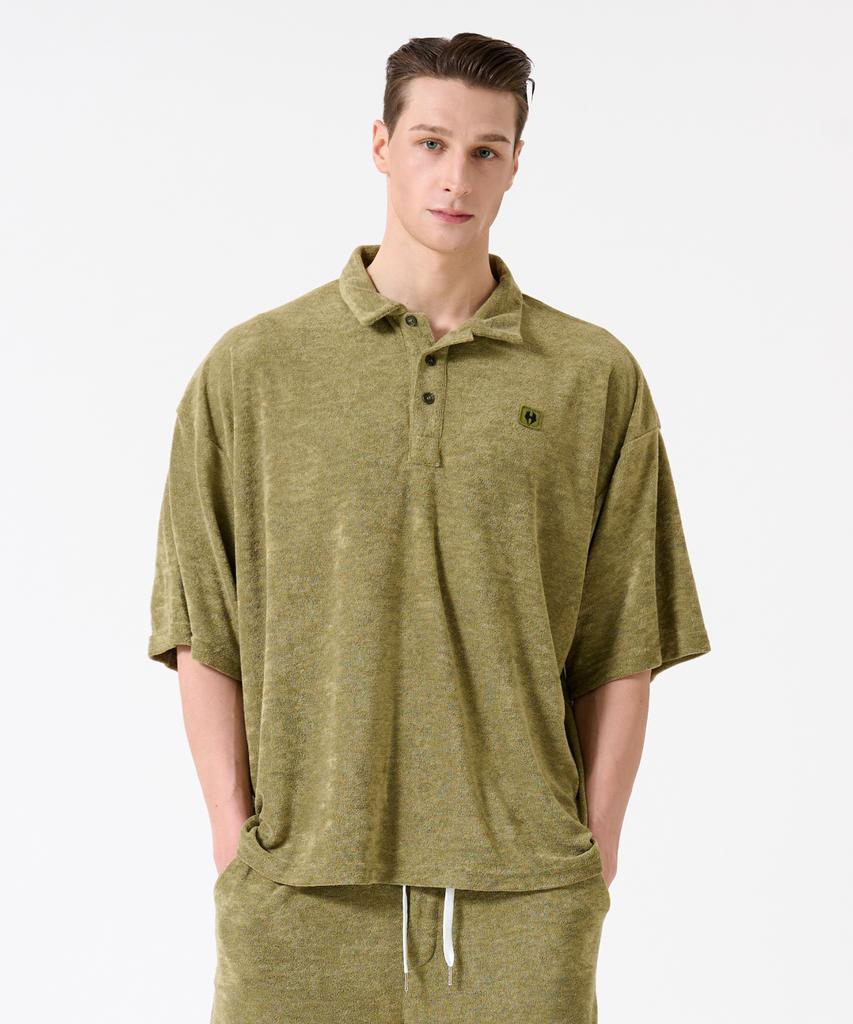 HUGVONE Core Terry Polo Shirt 2 Colors