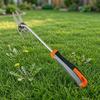 2-in-1 Weed Puller, Heavy Duty Stainless Steel Hand Weeder, Weeding Tool with Ergonomic Non-Slip Handle, Hand Tool for Uprooting Lawn Yard Garden Weed