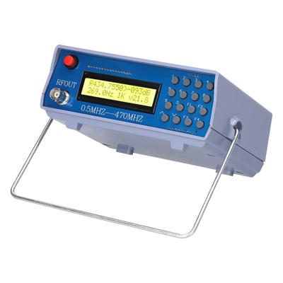 0.5M-470M Gerador de fonte de sinal de radiofrequência Instrumento de depuração prático testador para