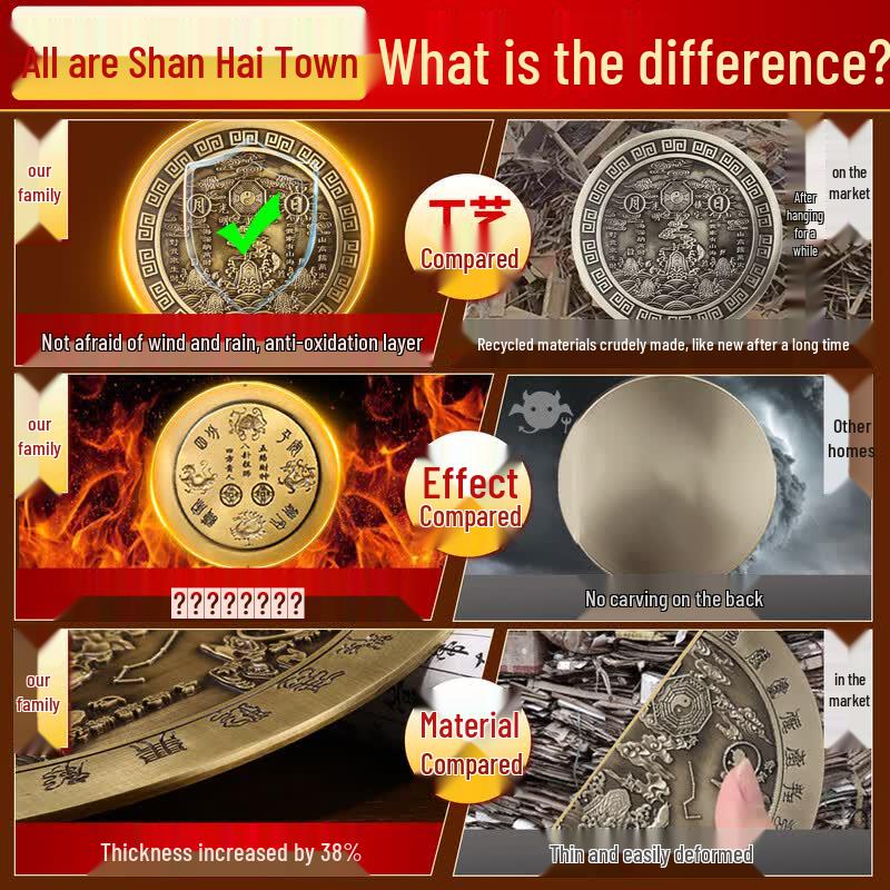 Shanhai Town Feng Shui Talisman
