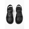 COS Japanische Ledersandalen im Fischerstil